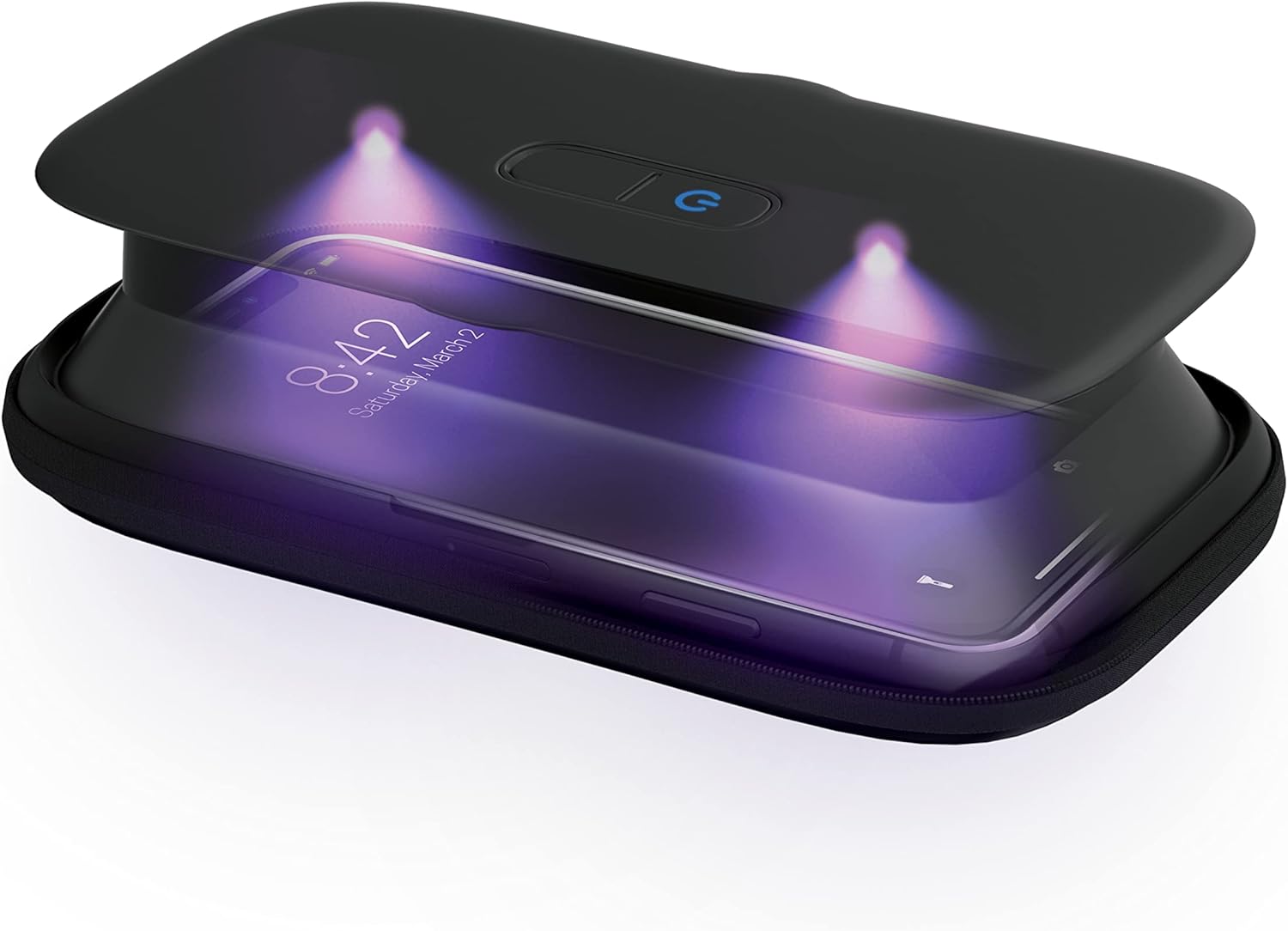 Homedics UV Clean Portable Sanitizer – Rechargeable UV Light Sanitizer and Sterilizer Box