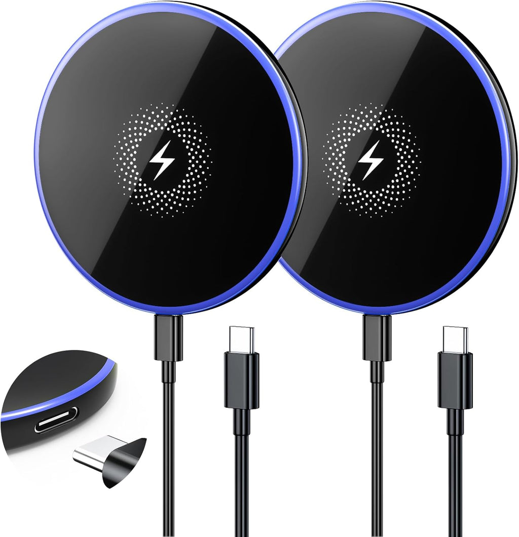 Wireless Charger 2Pack 6FT 15W