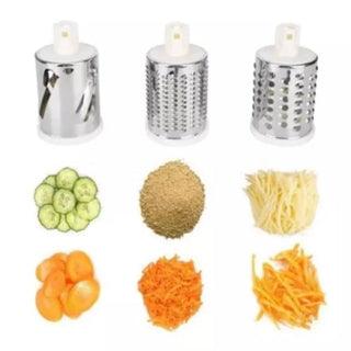 3-in-1 Multifunctional Food Processor with Hand Crank